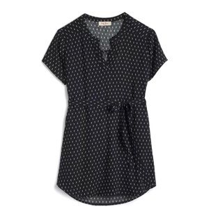 Full Moon Tie Waist Maternity Shirt